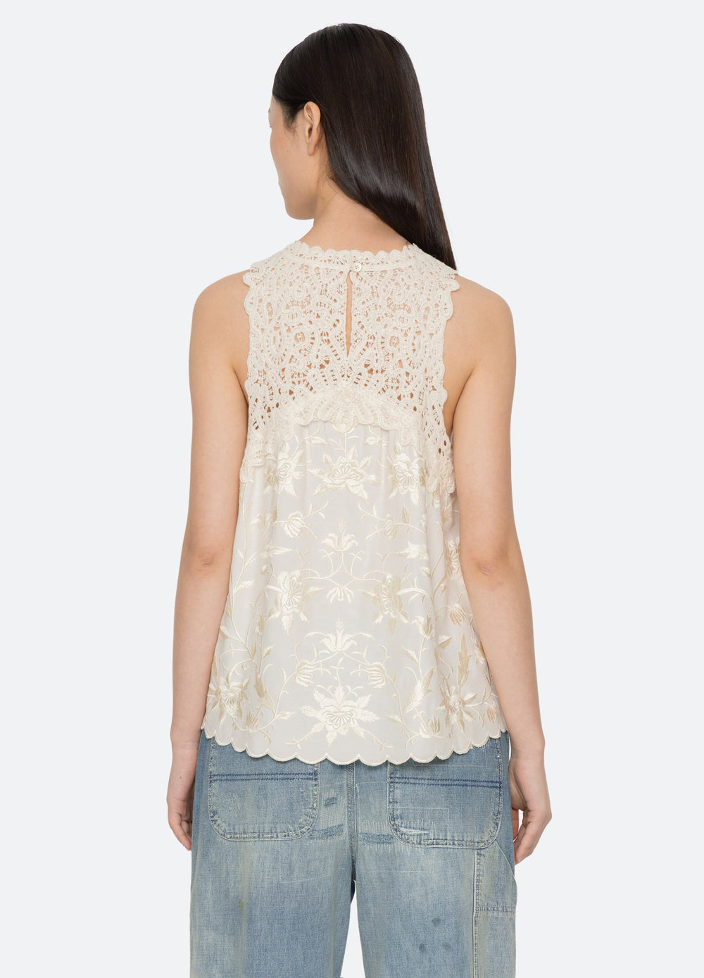 Sea New York Alina Tank - Cream