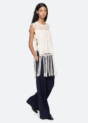 Sea New York Alina Top - Cream