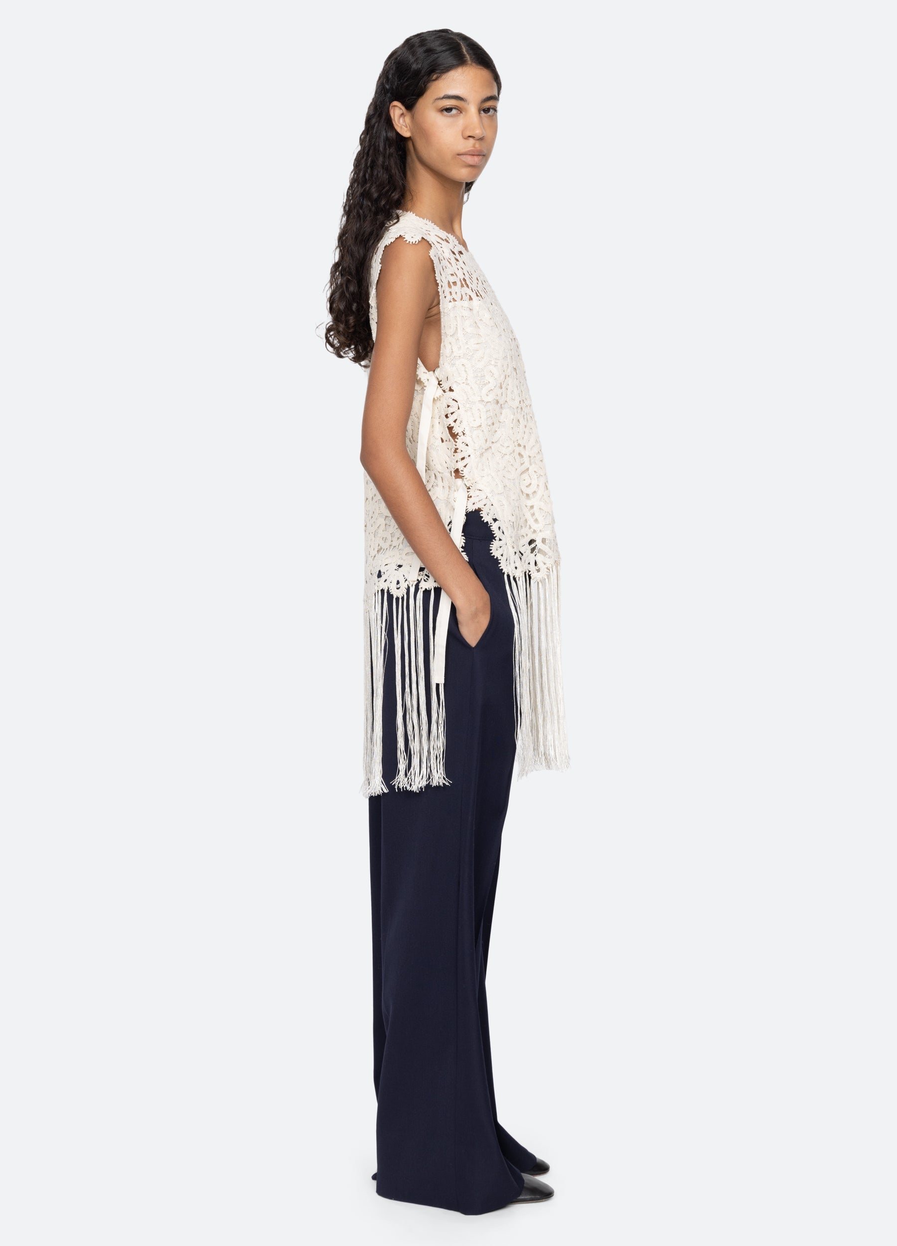 Sea New York Alina Top - Cream