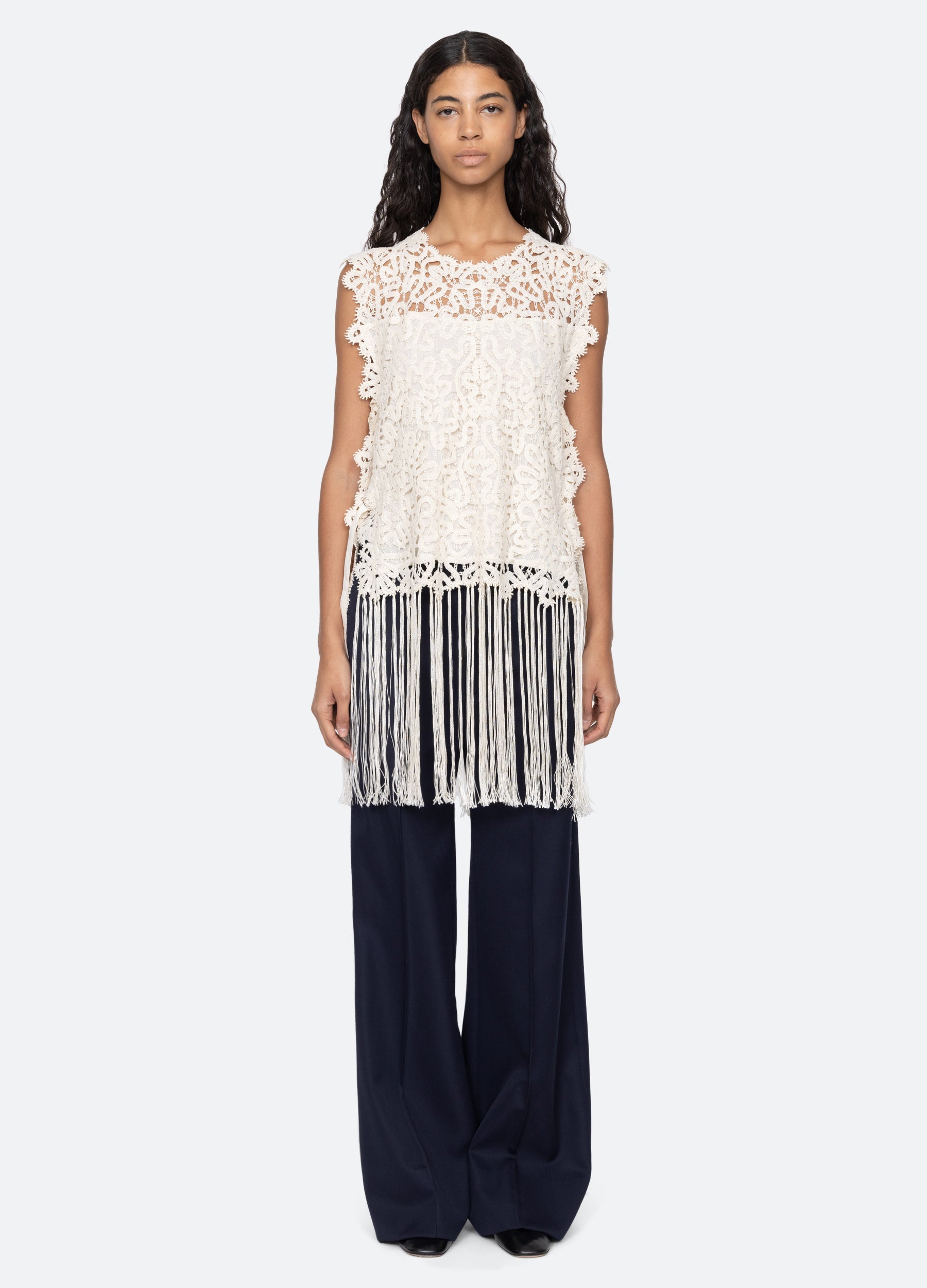 Sea New York Alina Top - Cream