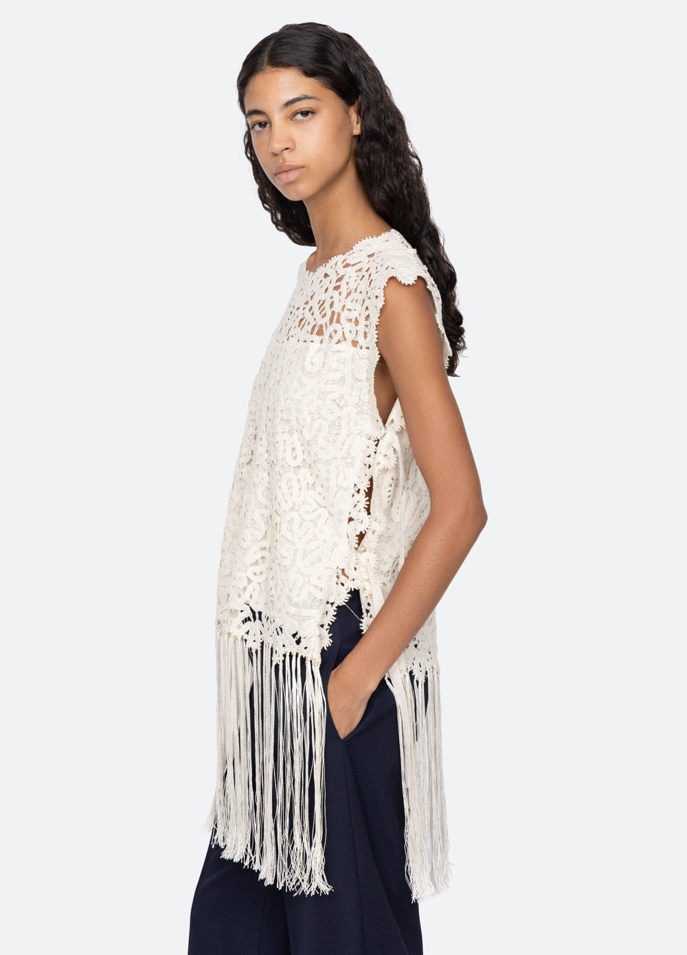 Sea New York Alina Top - Cream