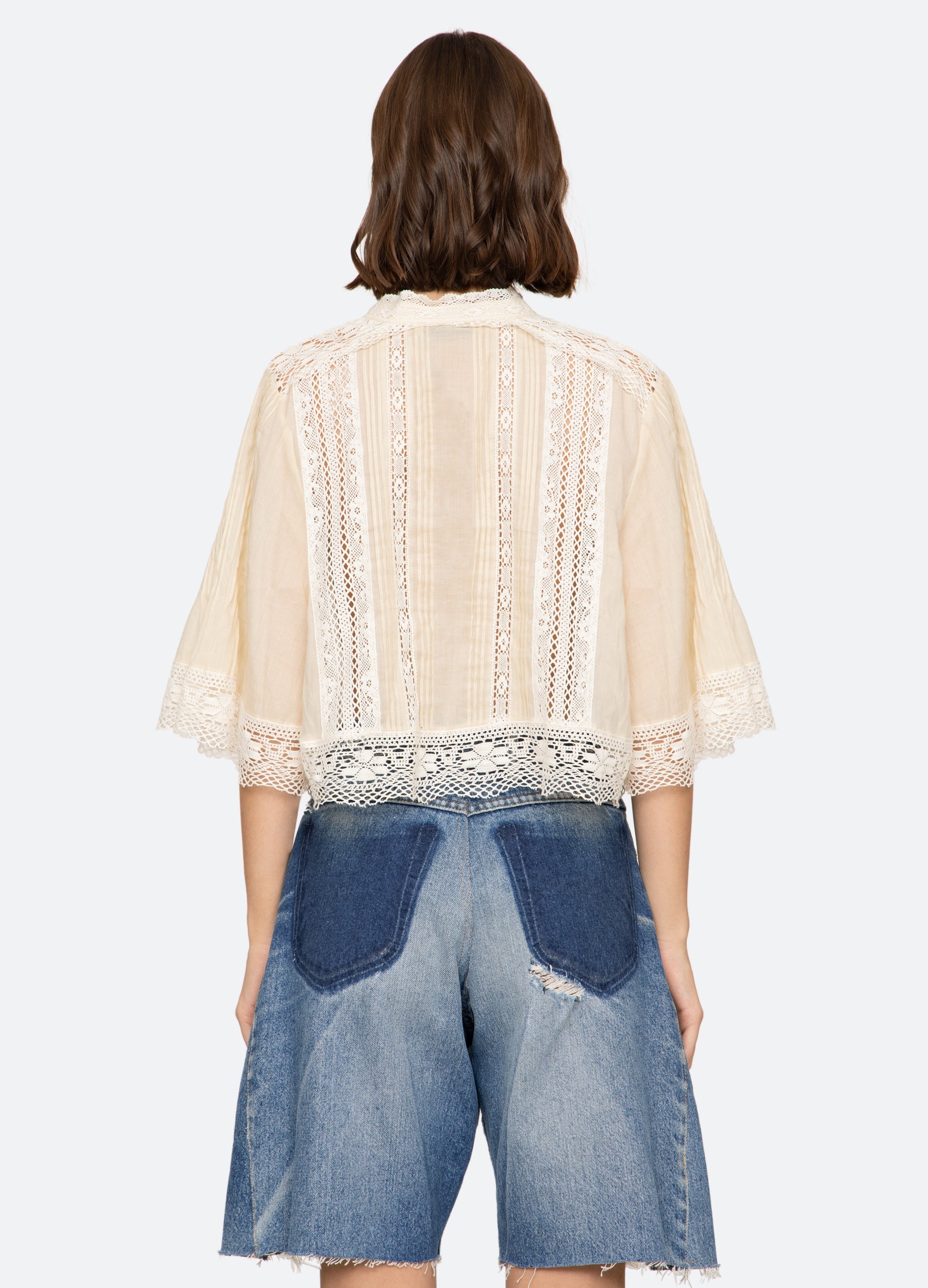 Sea New York Pippa S/S Top - Cream