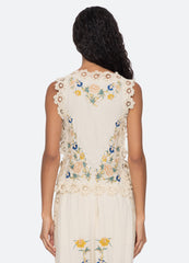 Sea New York Adonna Top - Cream
