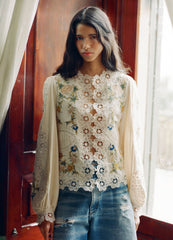 Sea New York Adonna L/S Top - Cream
