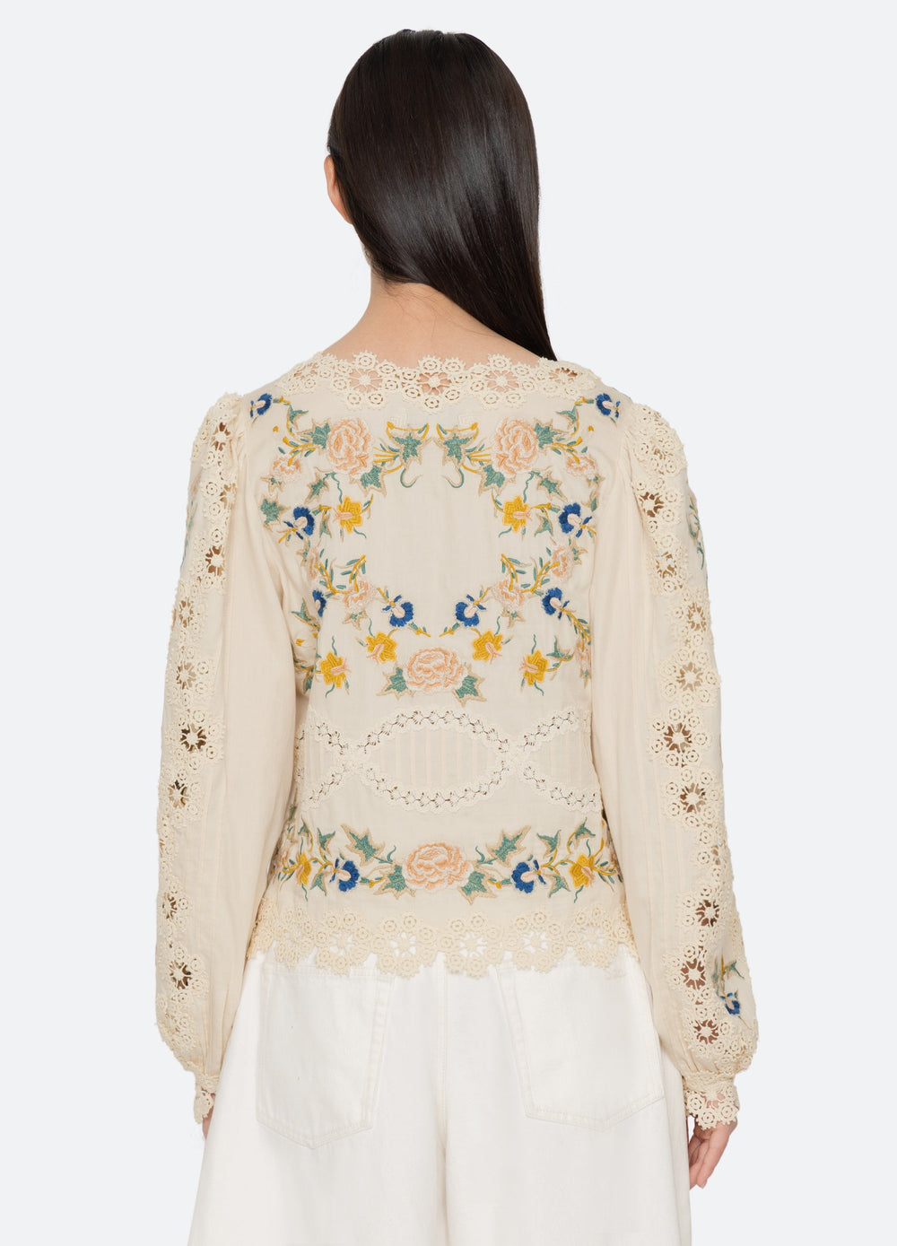 Sea New York Adonna L/S Top - Cream