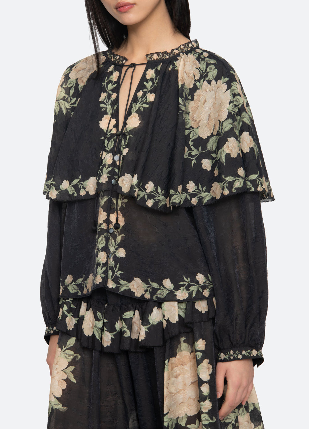 Sea New York Christina Blouse - Black
