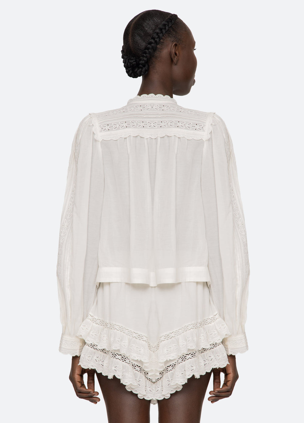 Sea New York Eliza L/S Top - White