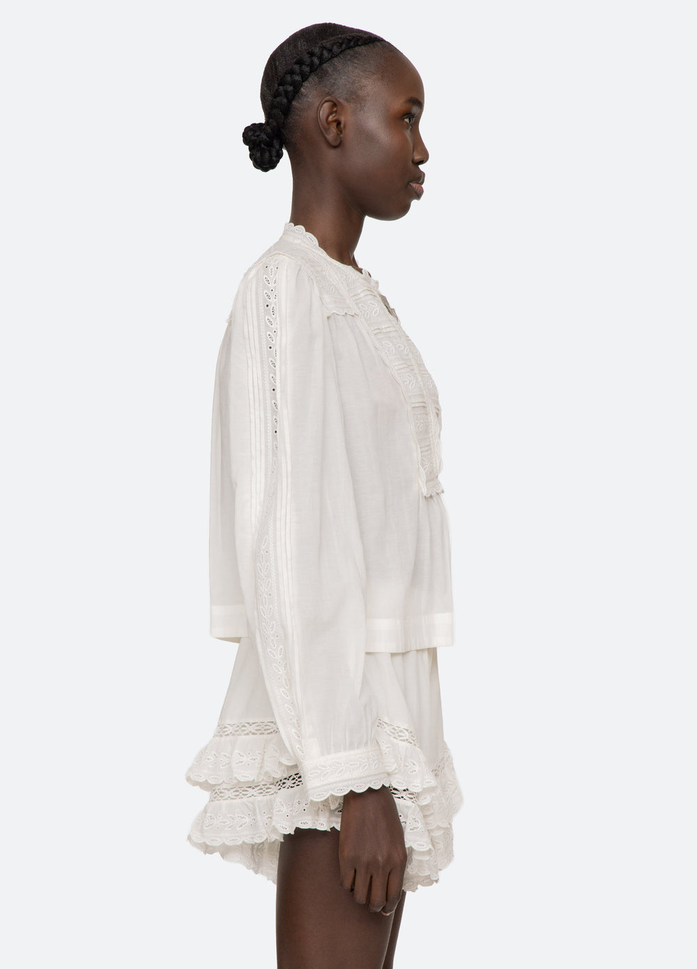 Sea New York Eliza L/S Top - White