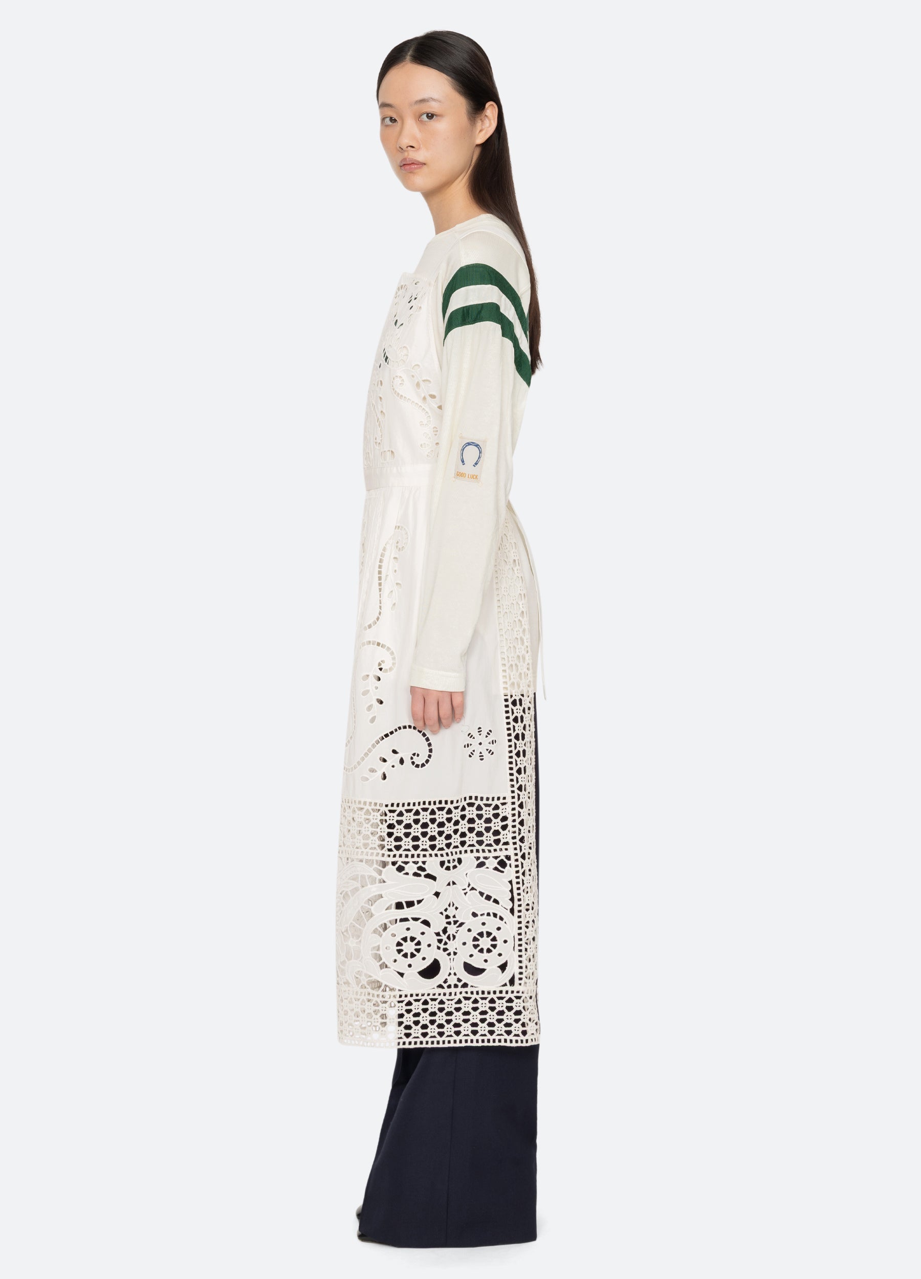 Sea New York Gardener Apron - Cream