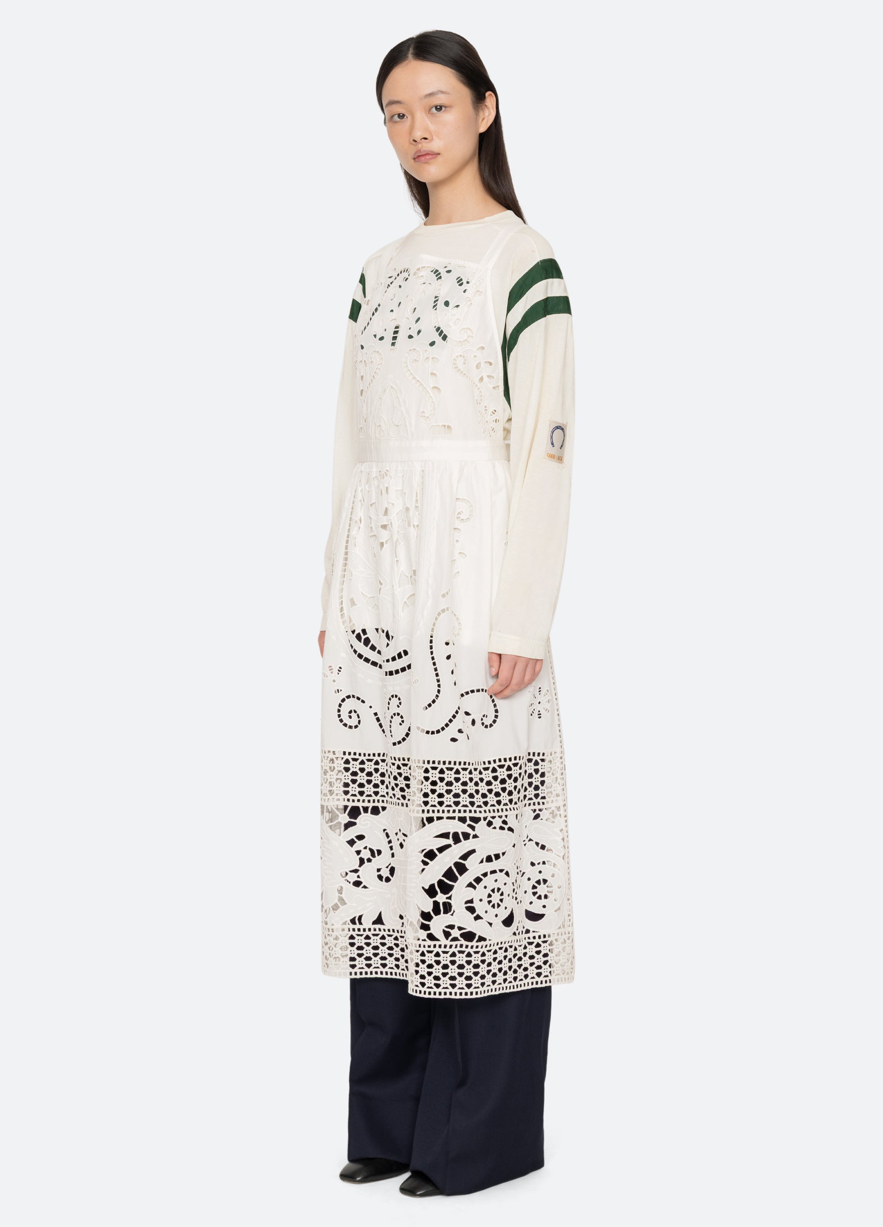 Sea New York Gardener Apron - Cream