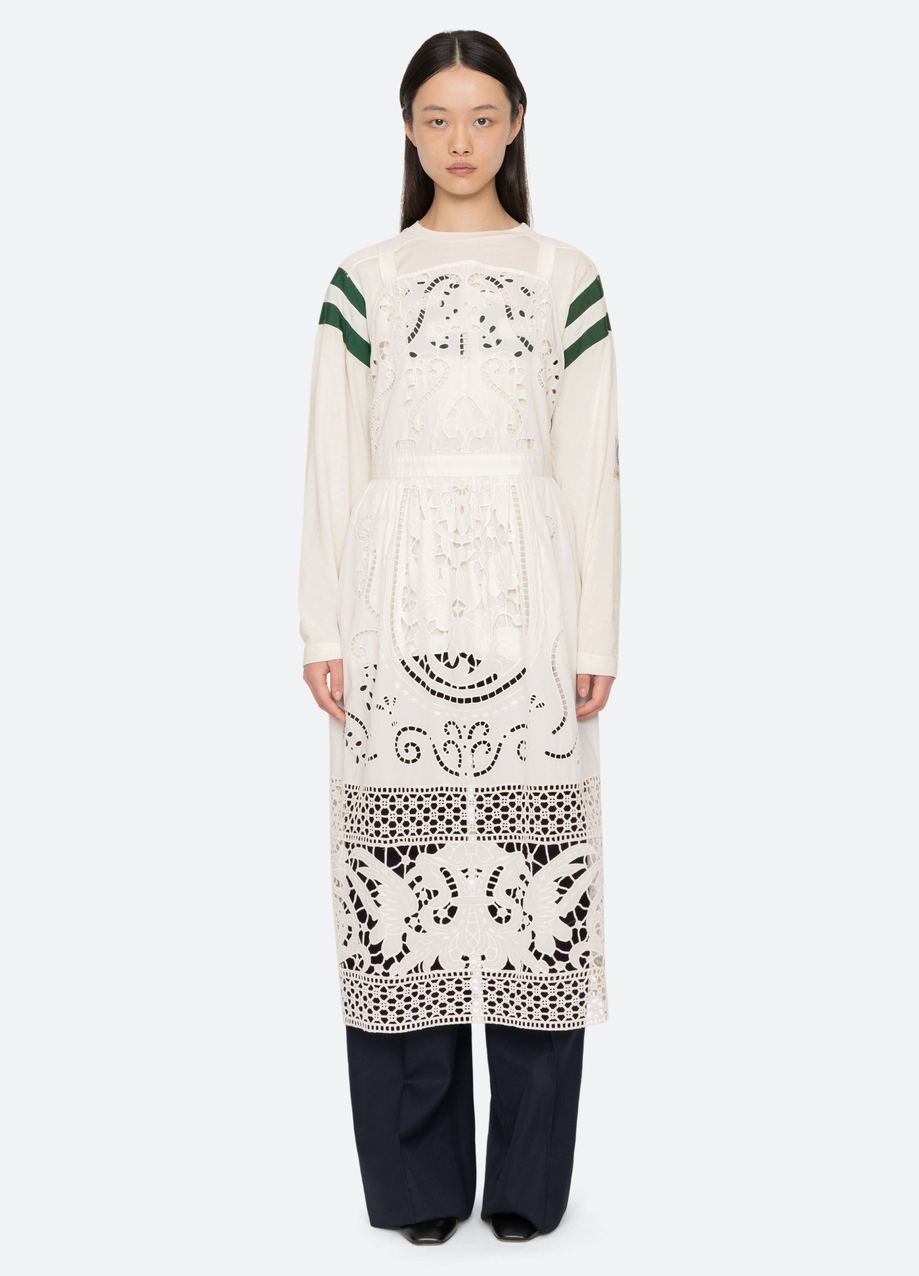 Sea New York Gardener Apron - Cream