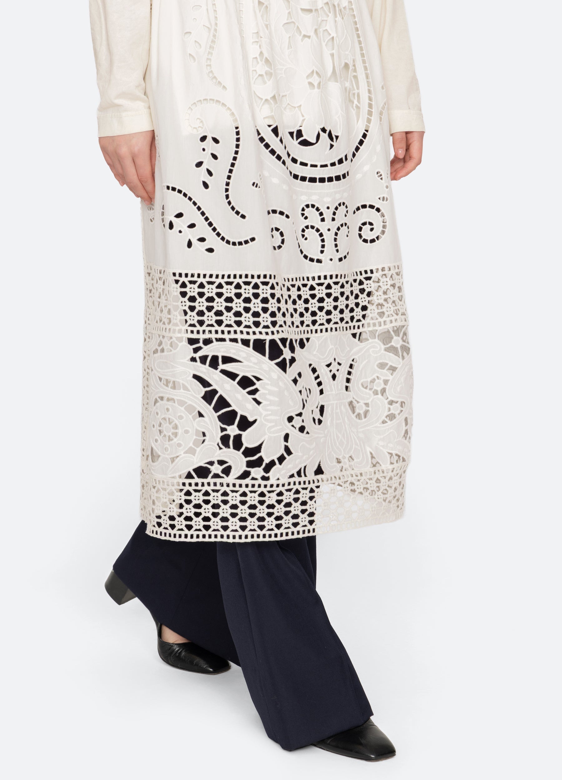 Sea New York Gardener Apron - Cream