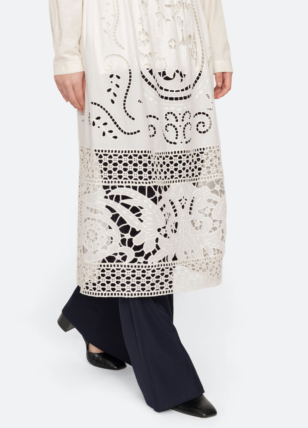 Sea New York Gardener Apron - Cream