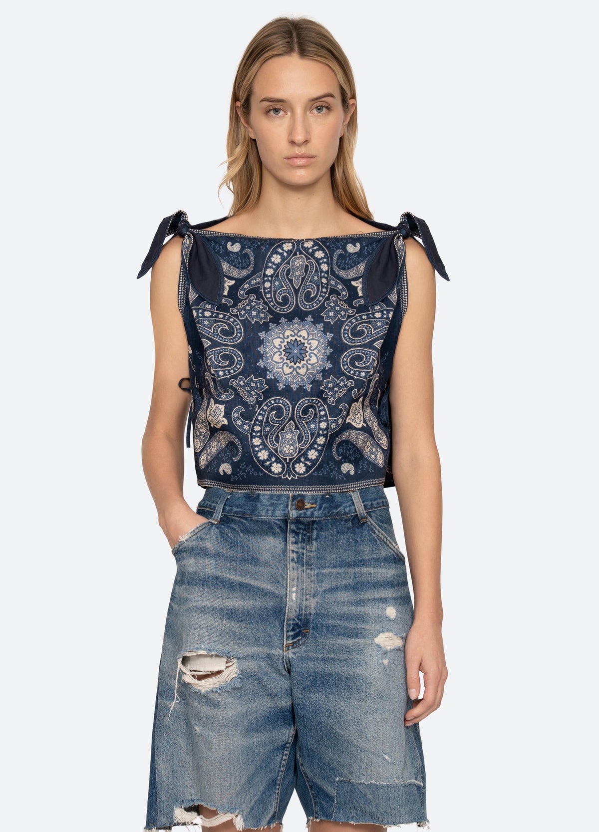 Sea New York Emelina Top - Navy