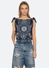 Sea New York Emelina Top - Navy