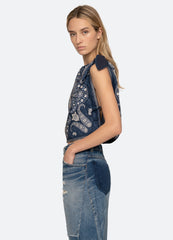 Sea New York Emelina Top - Navy