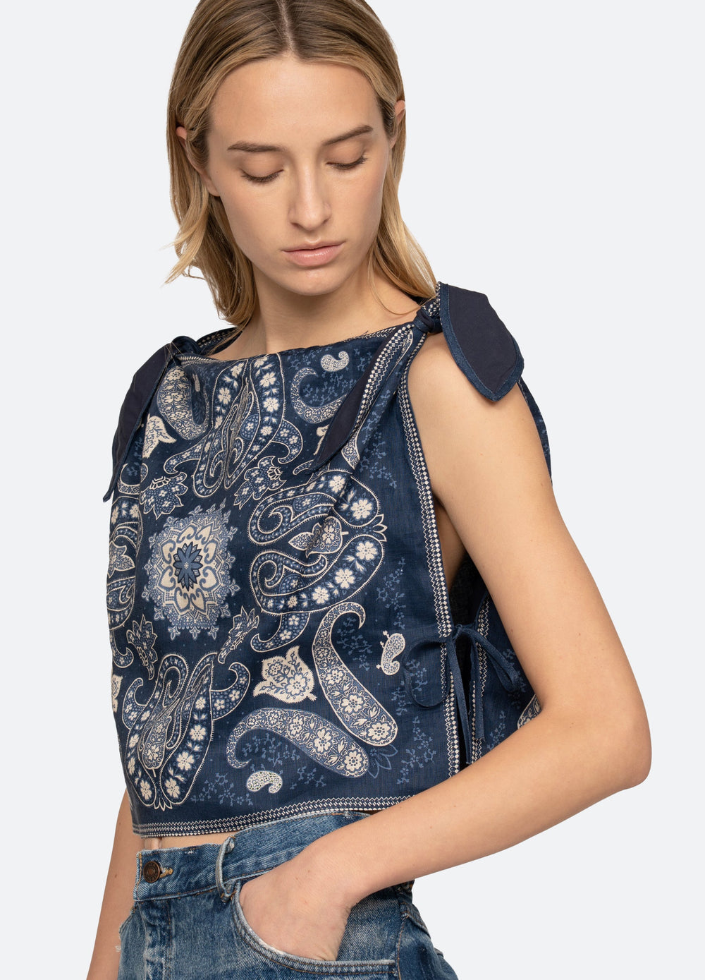 Sea New York Emelina Top - Navy