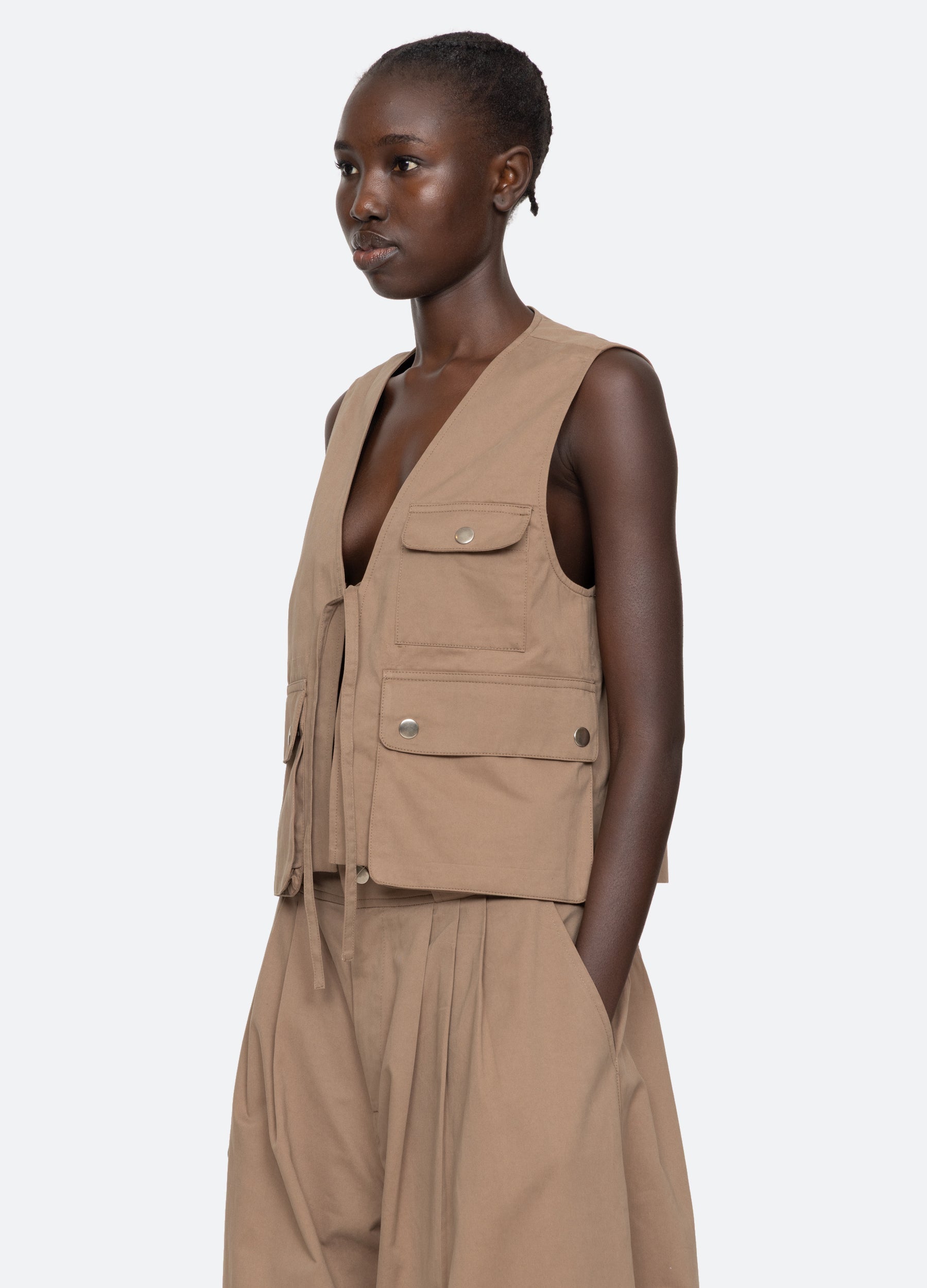 Sea New York Lois Vest - Cream