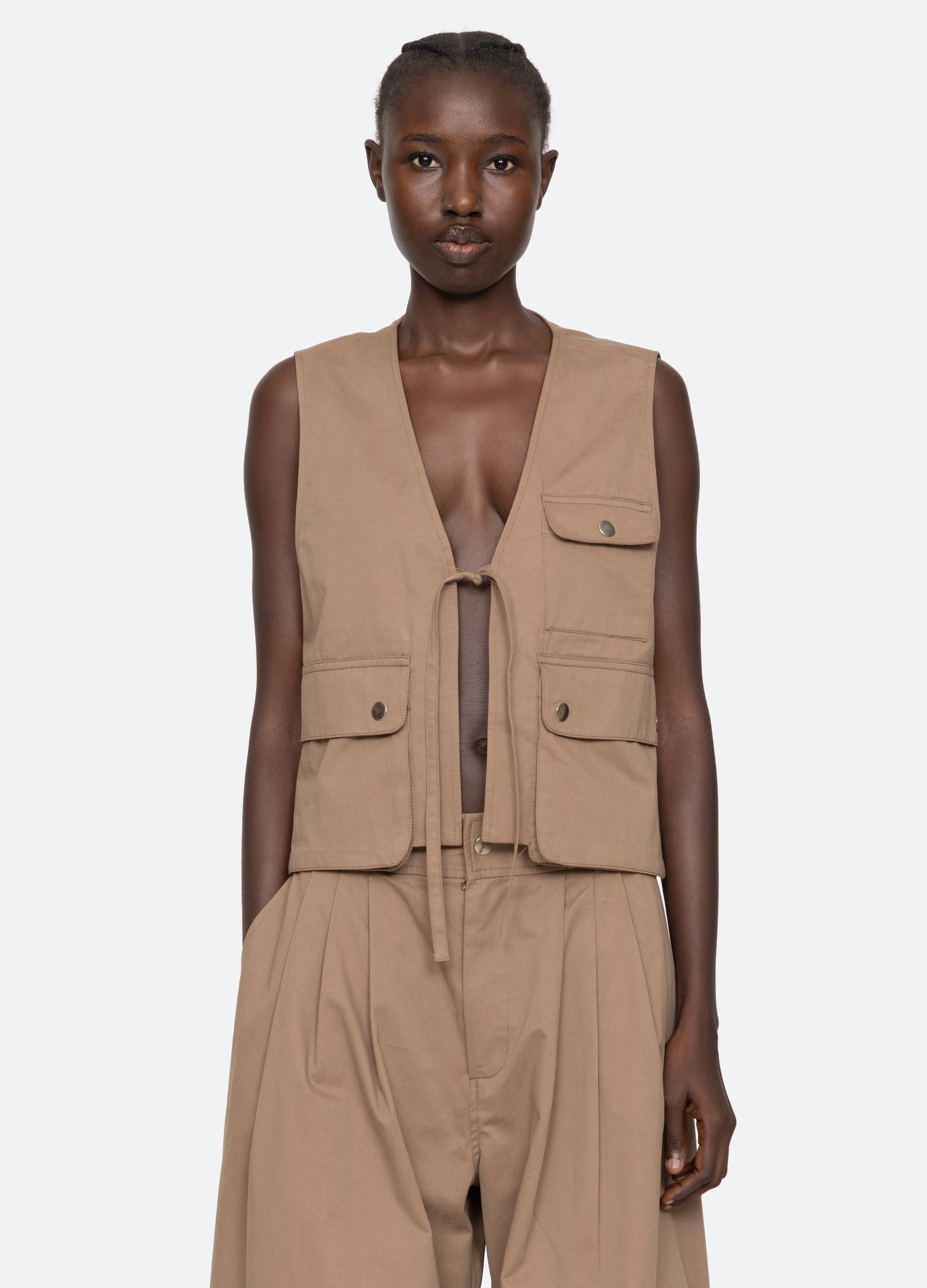 Sea New York Lois Vest - Cream