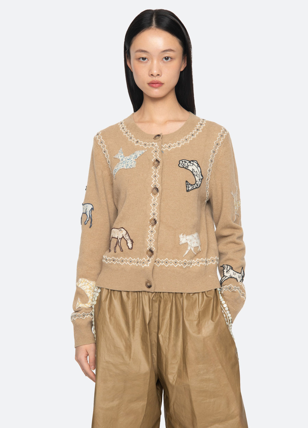 Sea New York Winslow Cardigan - Blue