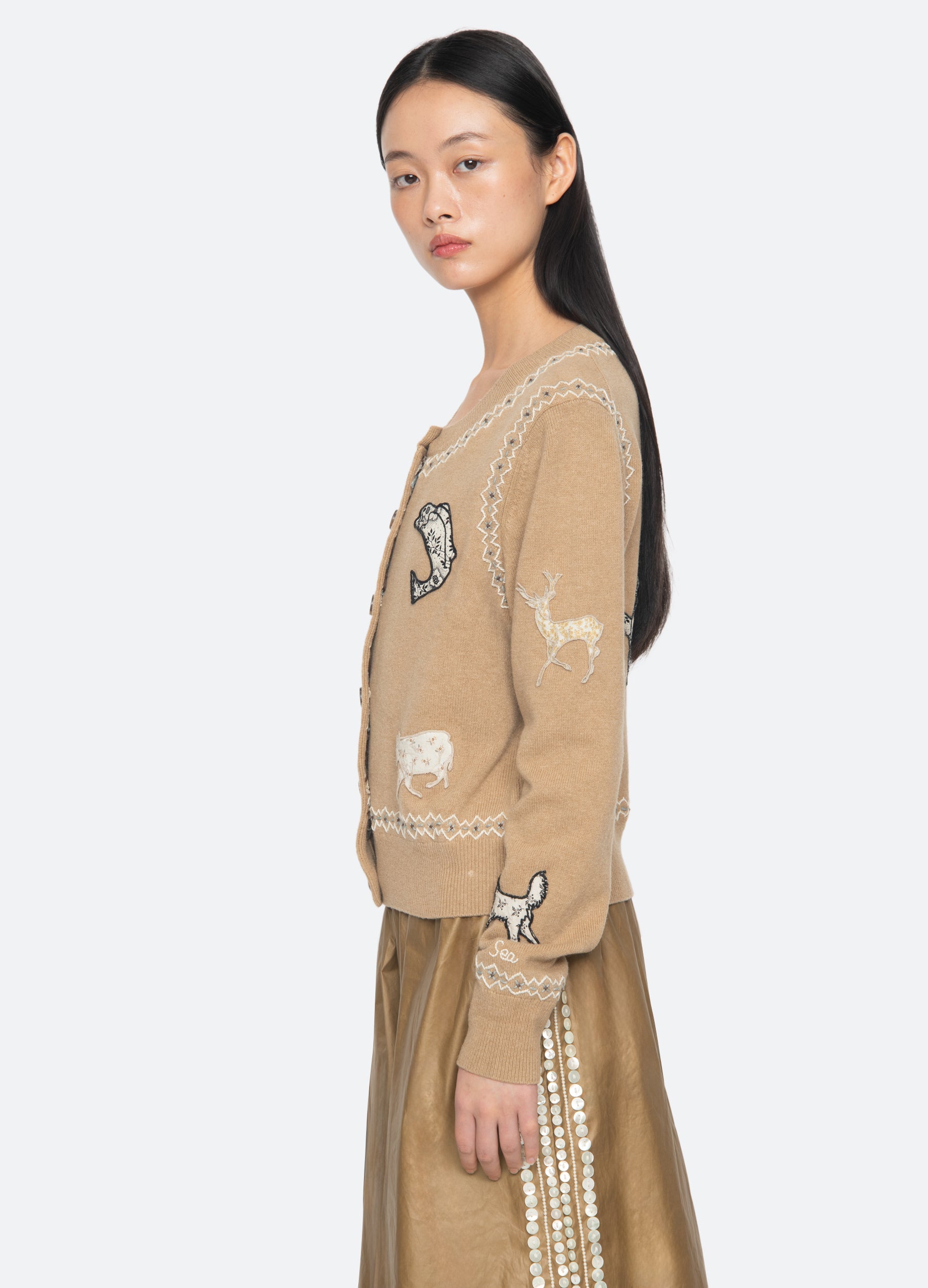 Sea New York Winslow Cardigan - Blue