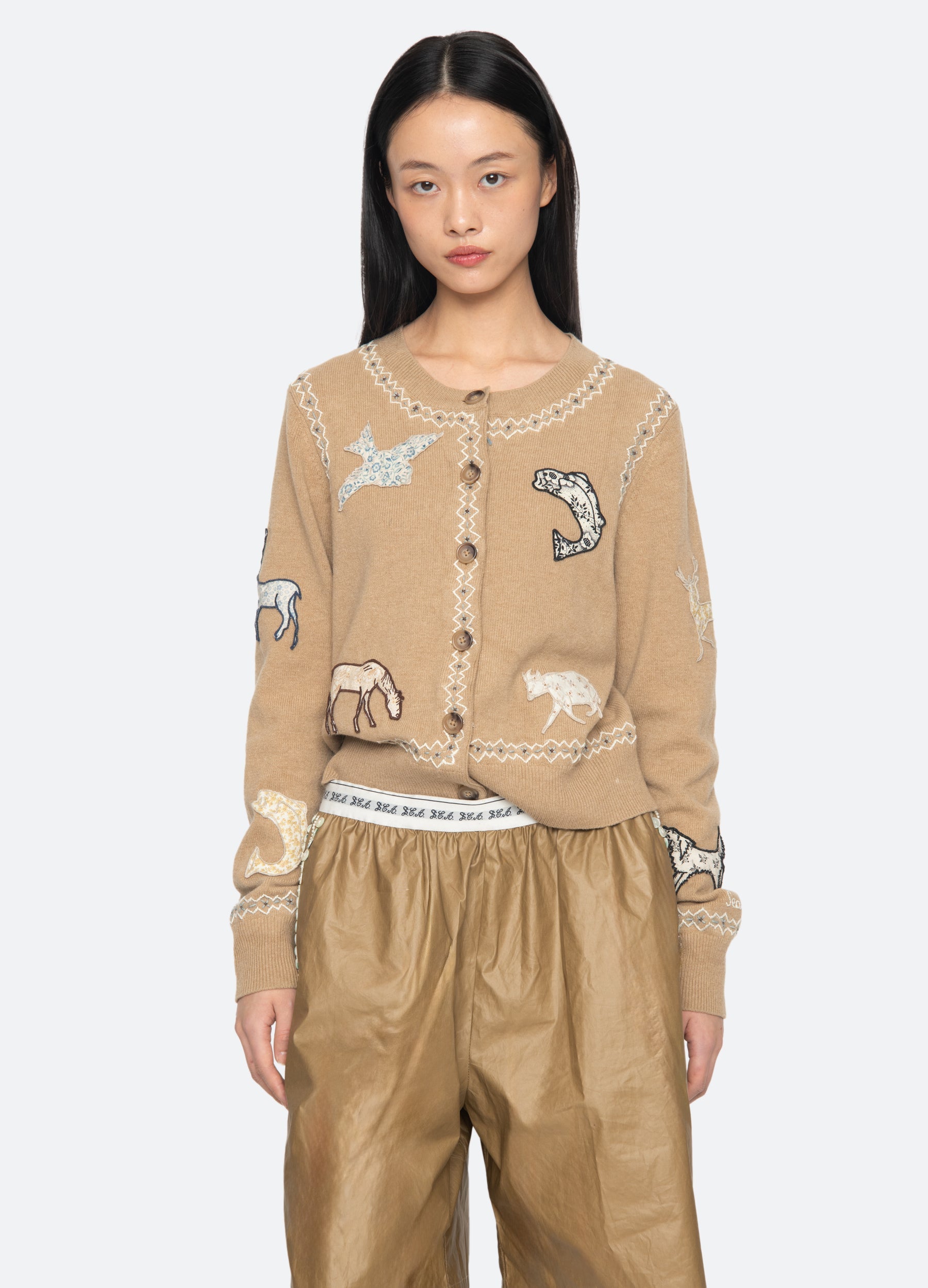 Sea New York Winslow Cardigan - Blue