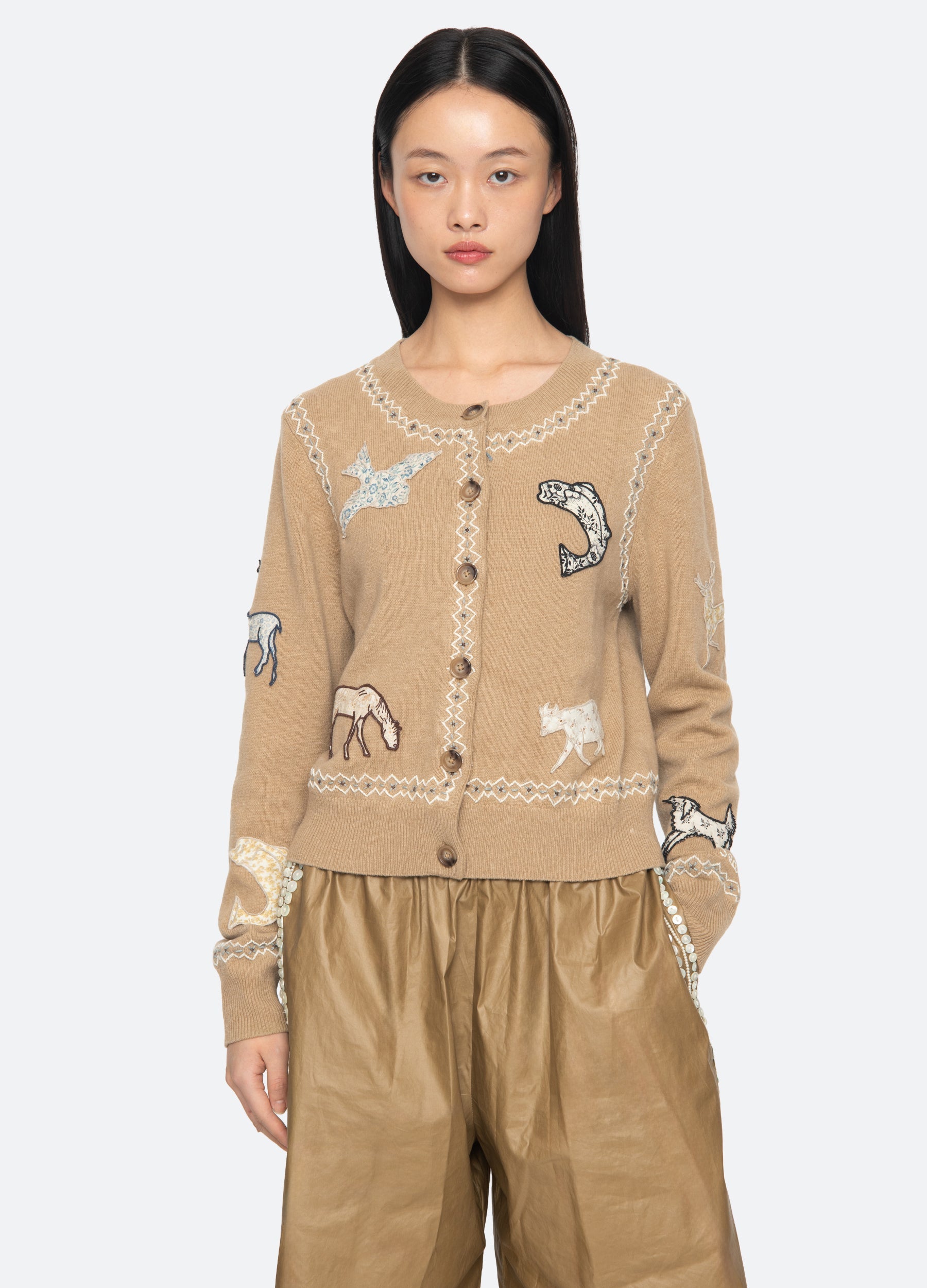 Sea New York Winslow Cardigan - Blue
