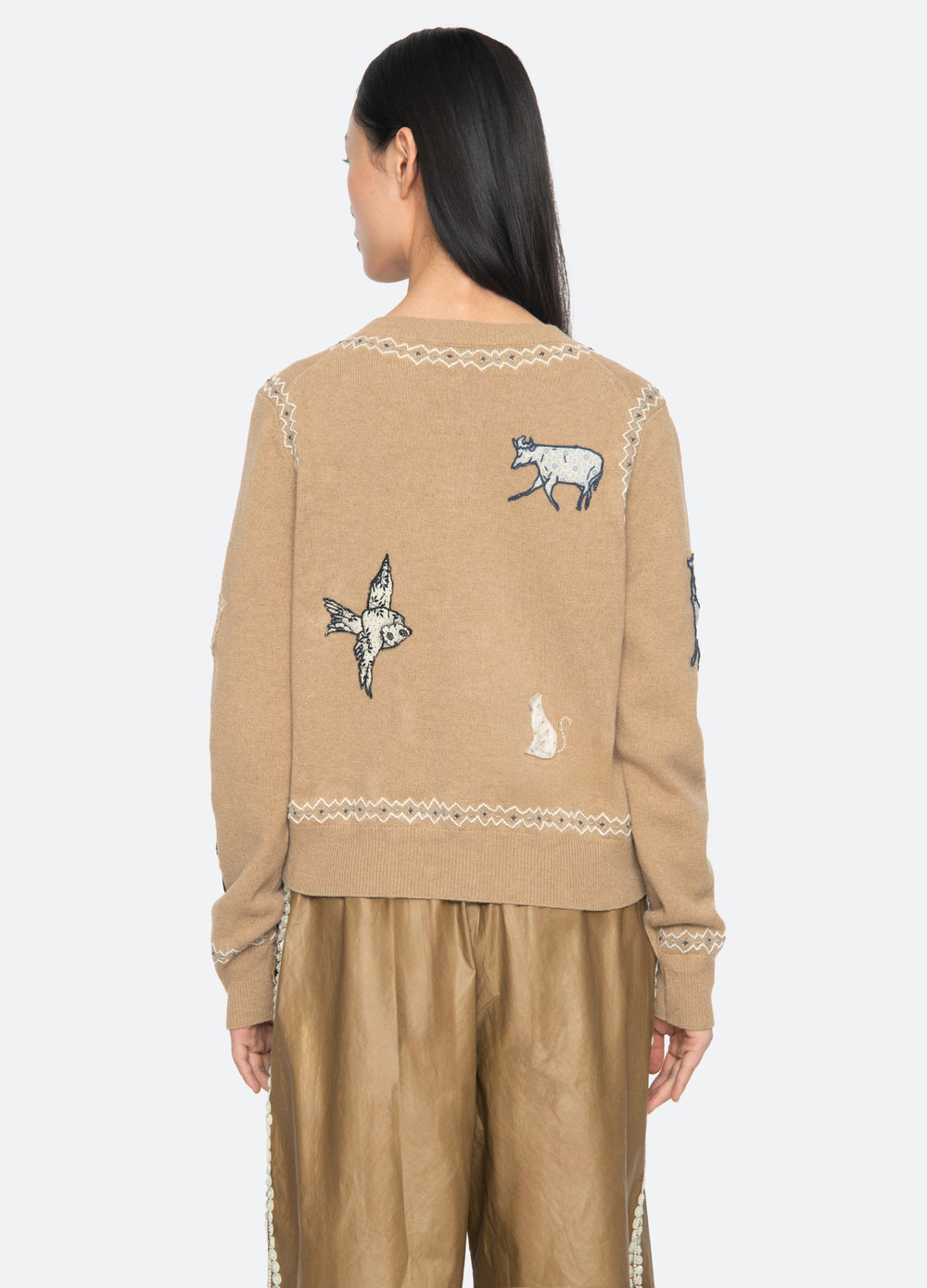 Sea New York Winslow Cardigan - Blue