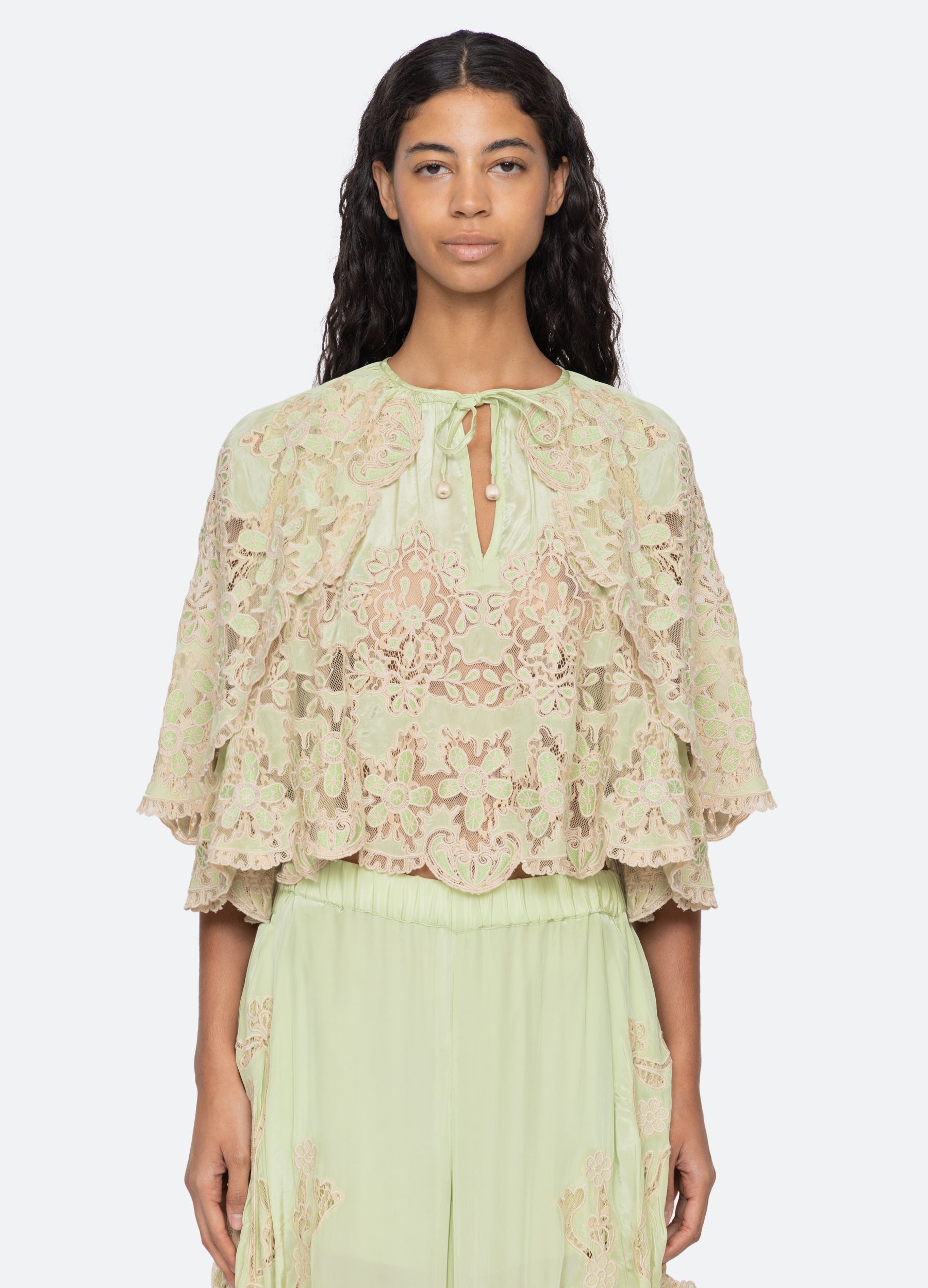 Sea New York Gracelyn Top - Green