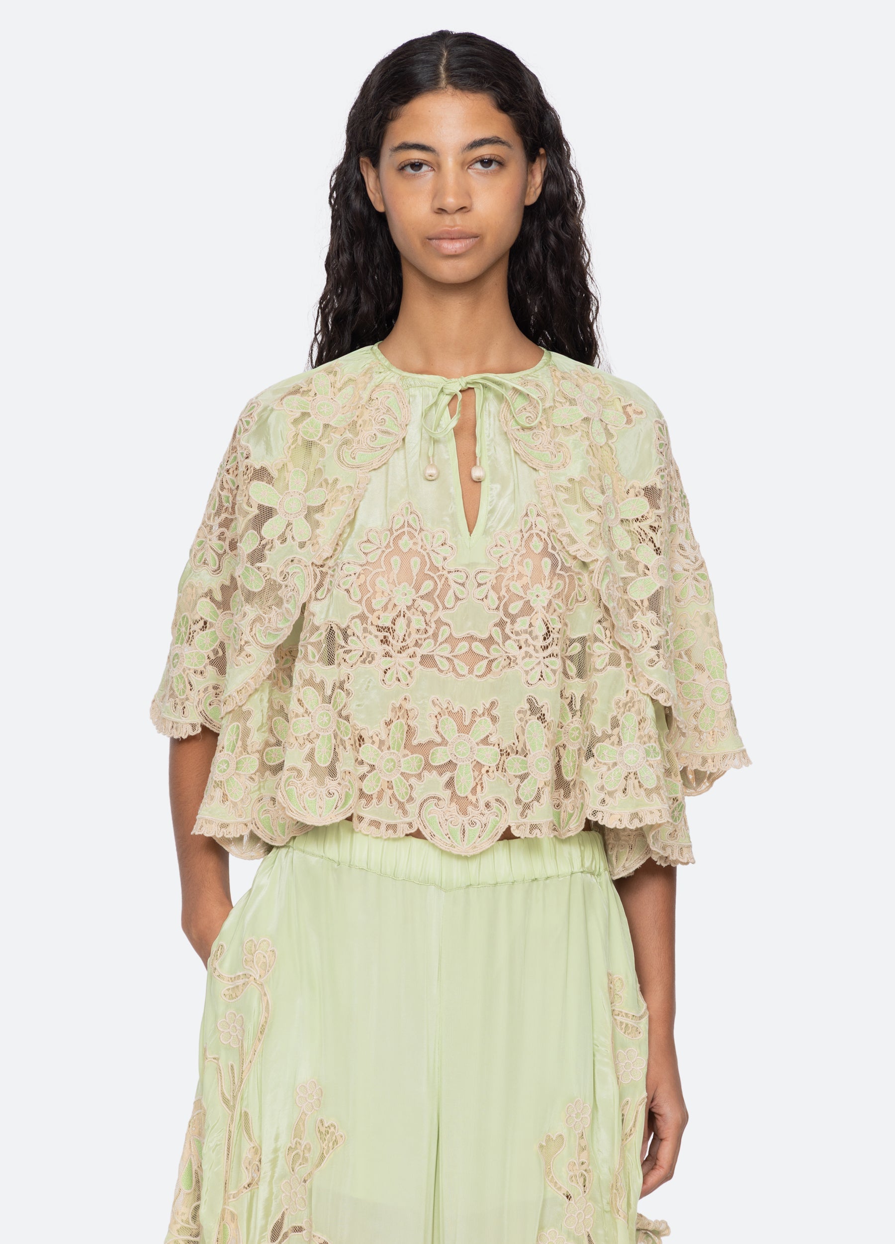 Sea New York Gracelyn Top - Green