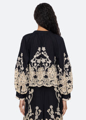 Sea New York Gracelyn L/S Top - Black