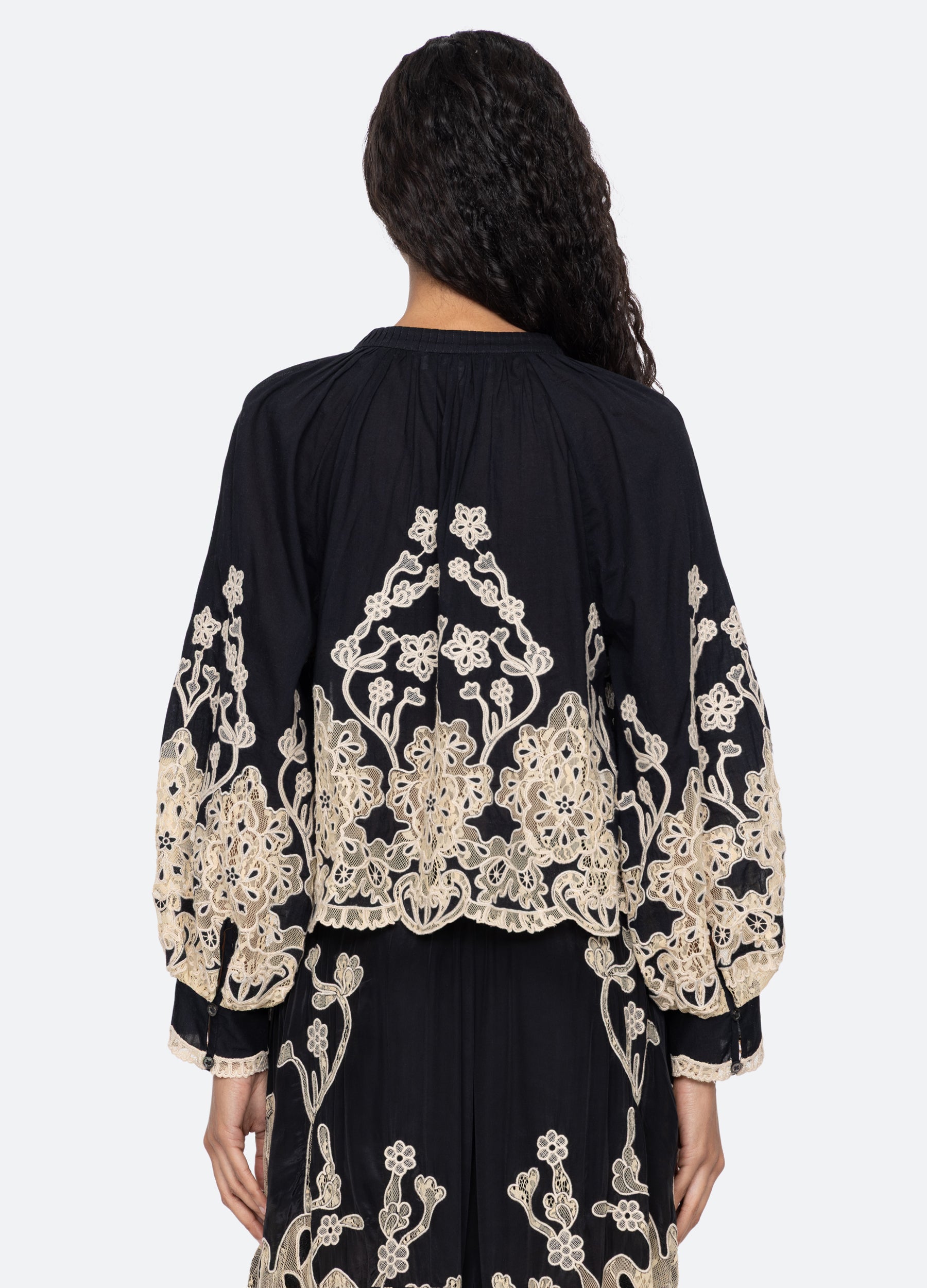 Sea New York Gracelyn L/S Top - Black