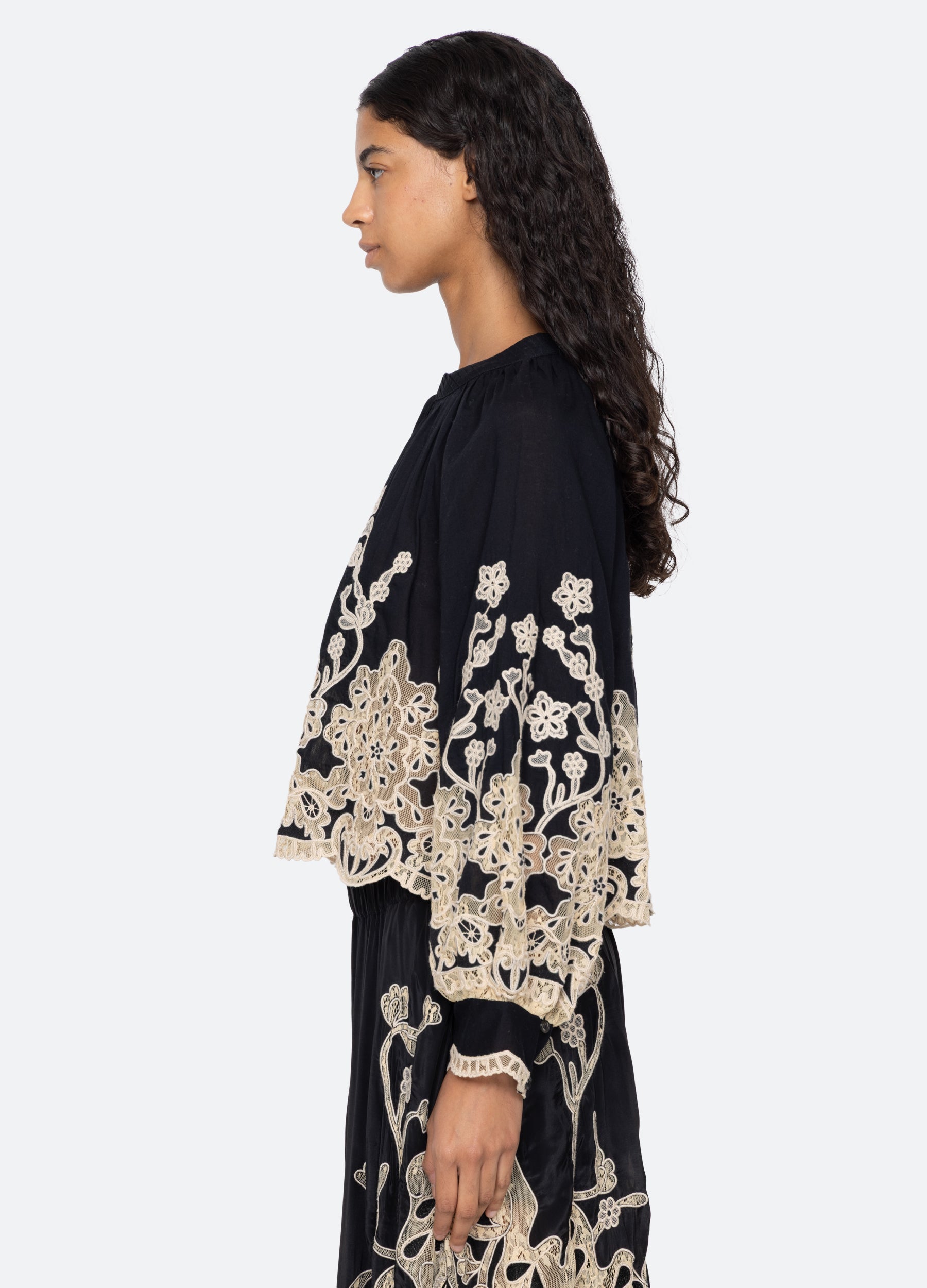 Sea New York Gracelyn L/S Top - Black