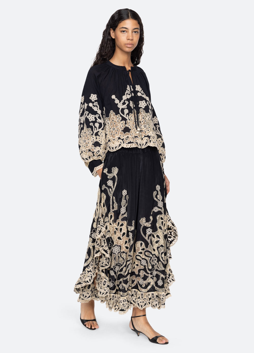 Sea New York Gracelyn L/S Top - Black