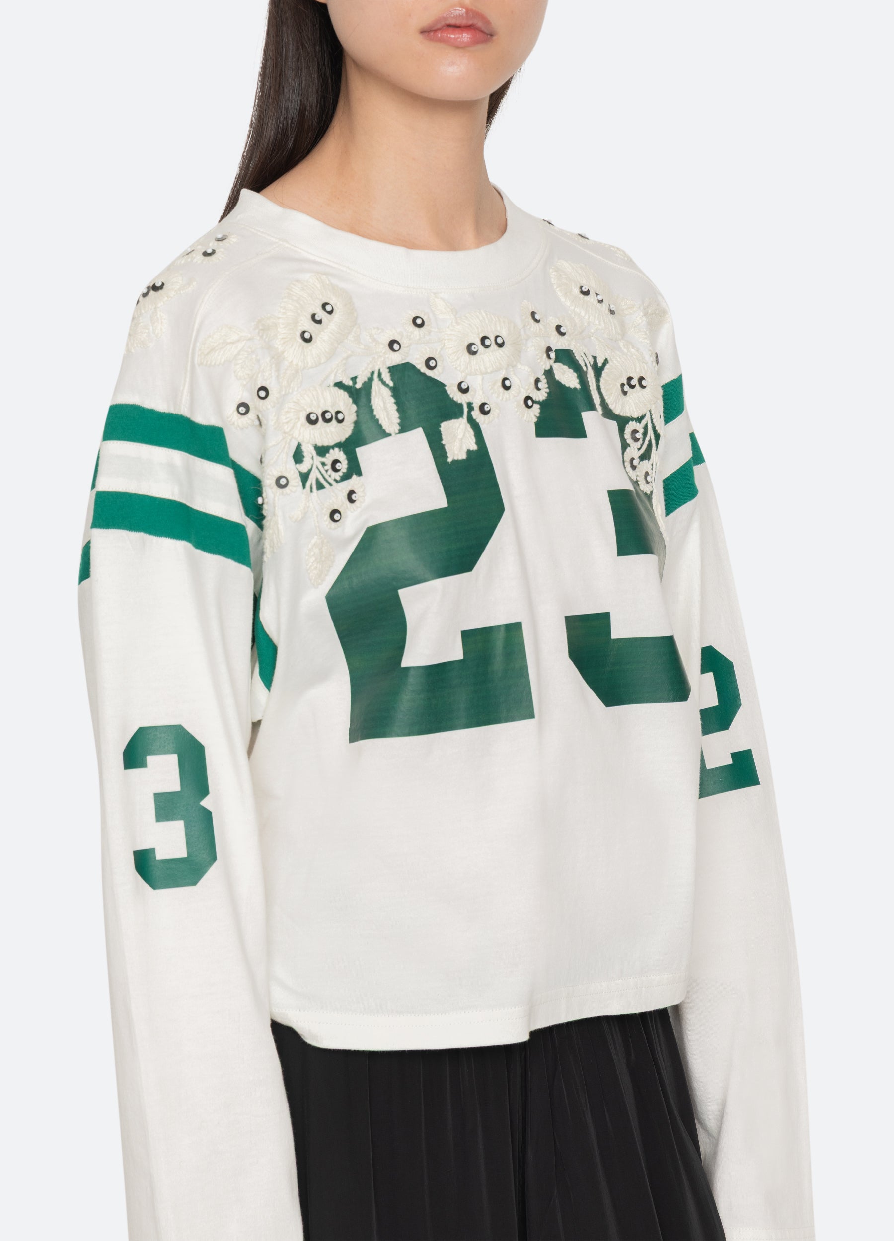 Sea New York Georgie L/S Tee - Cream