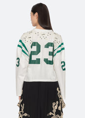 Sea New York Georgie L/S Tee - Cream