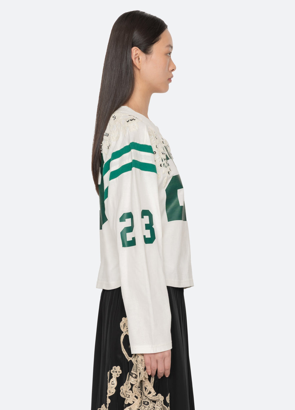 Sea New York Georgie L/S Tee - Cream