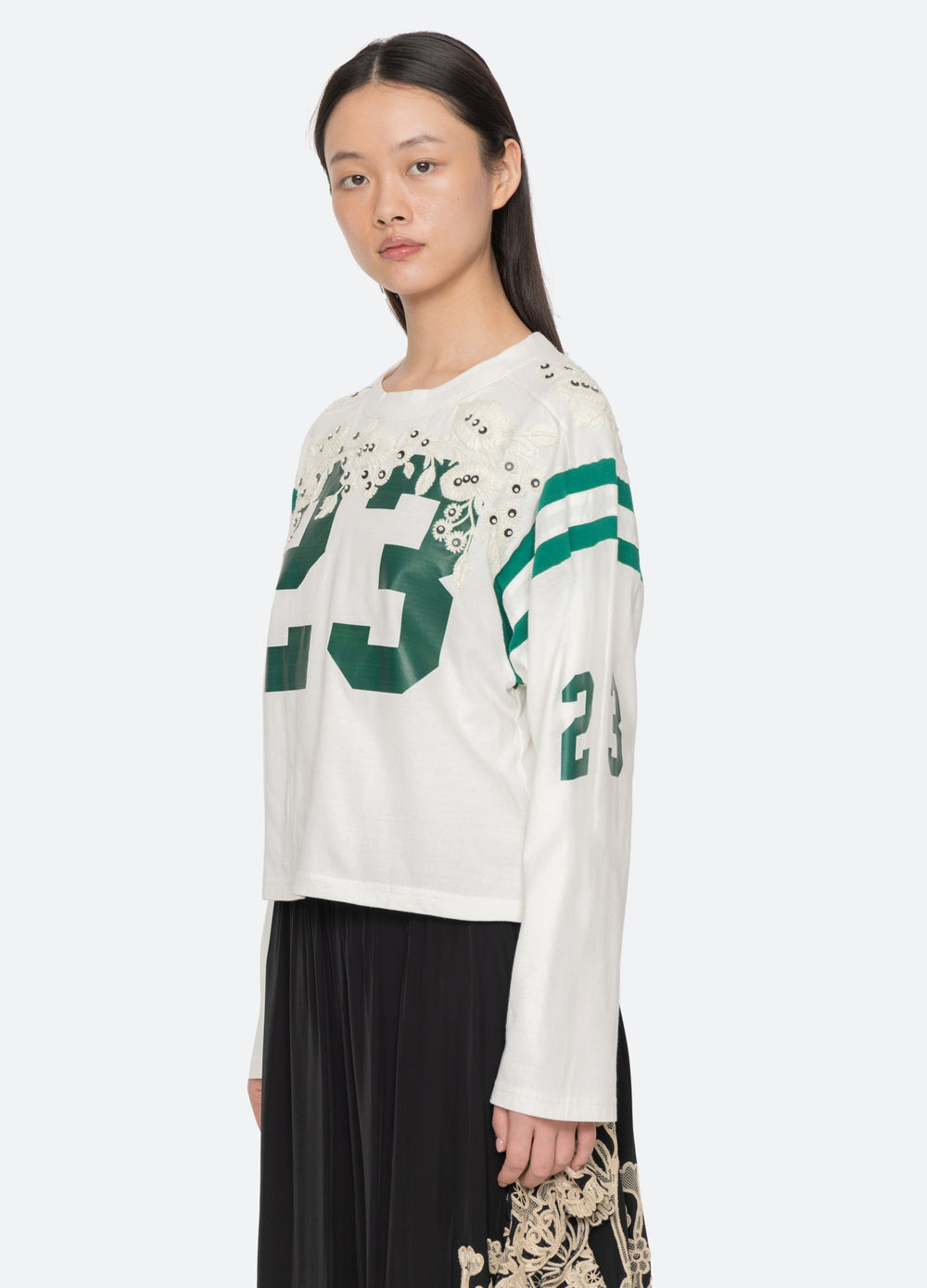Sea New York Georgie L/S Tee - Cream