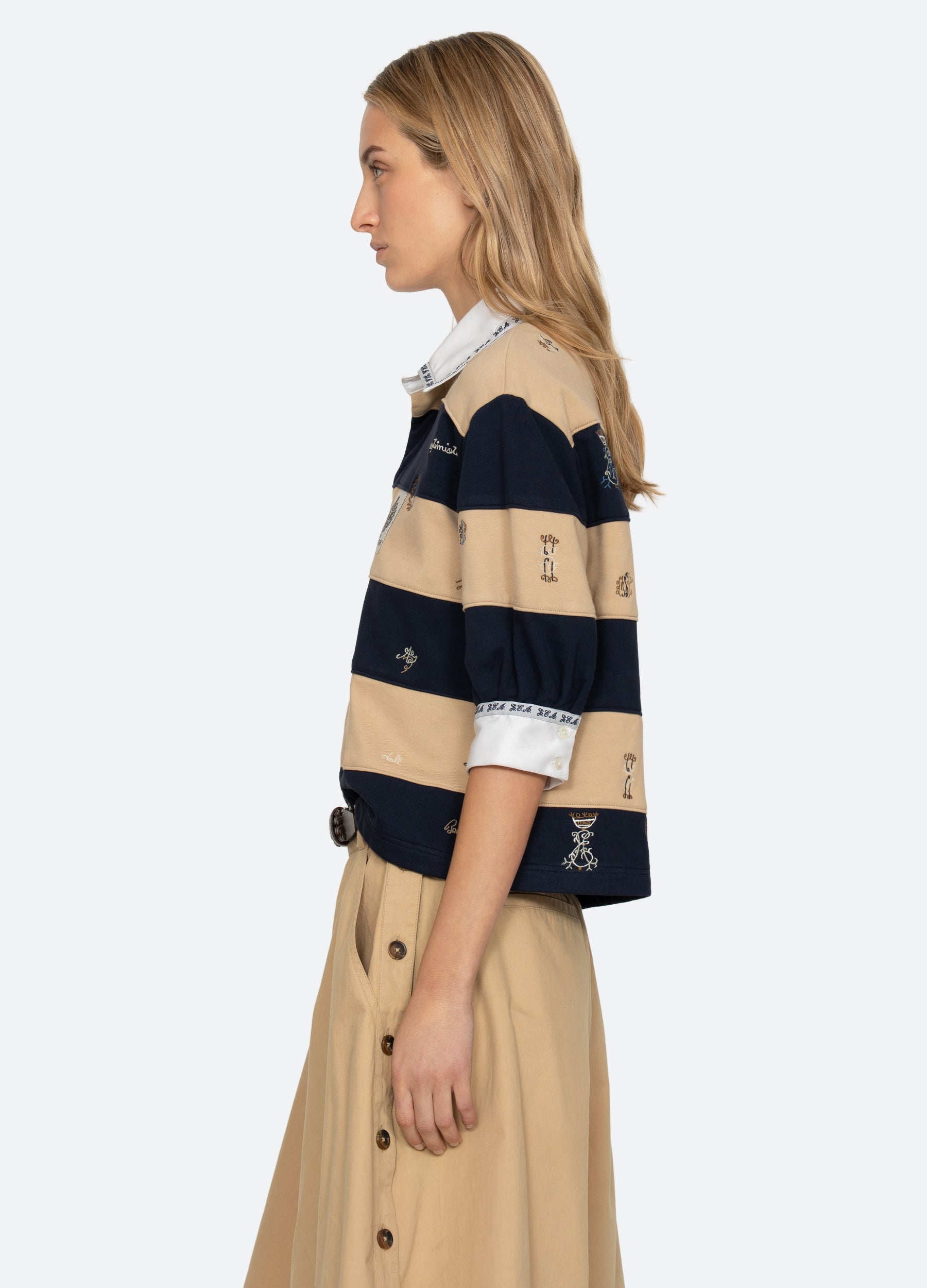 Sea New York Juliet Rugby Top - Multi