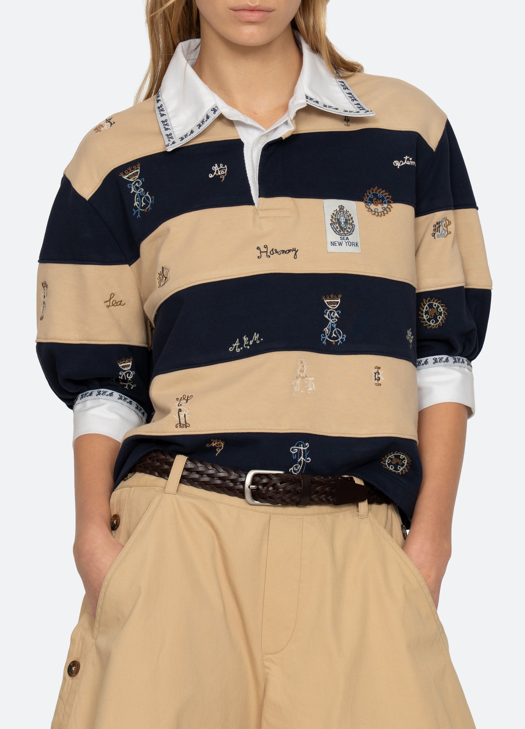 Sea New York Juliet Rugby Top - Multi