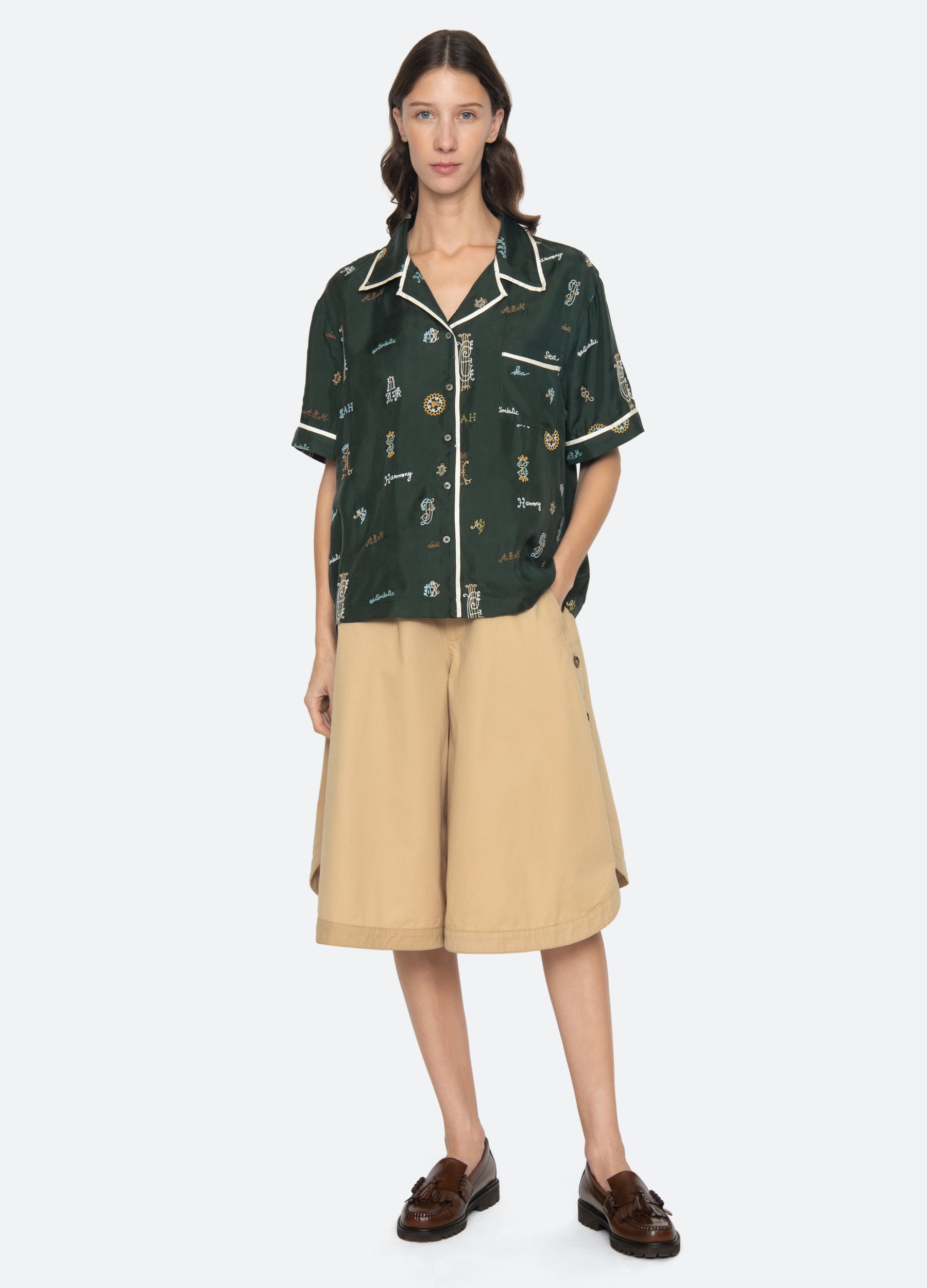 Sea New York Juliet S/S Top - Green