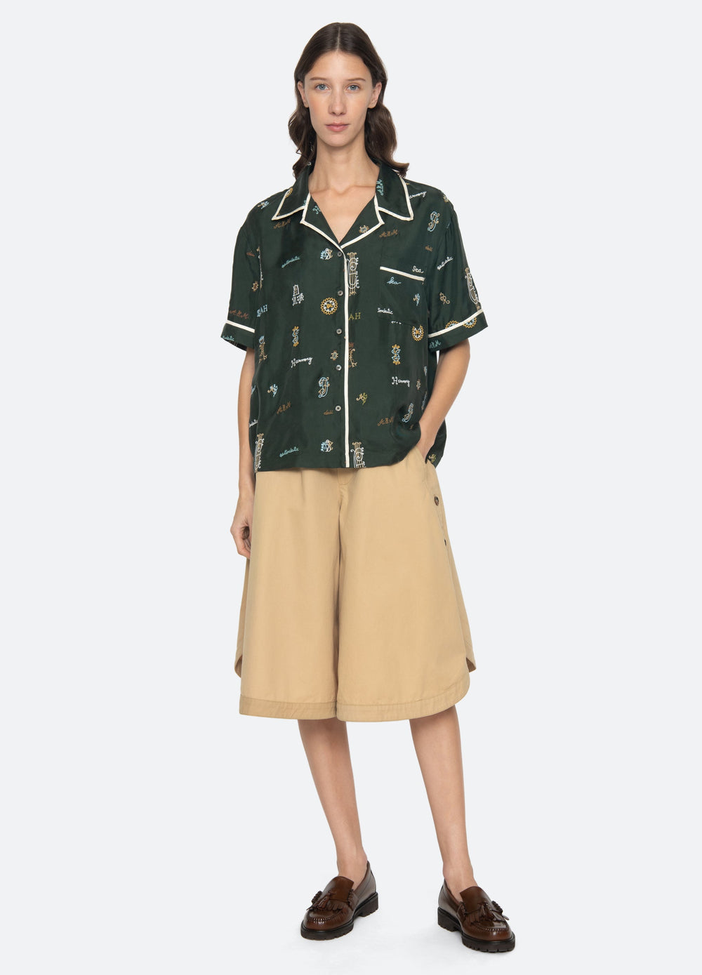 Sea New York Juliet S/S Top - Green