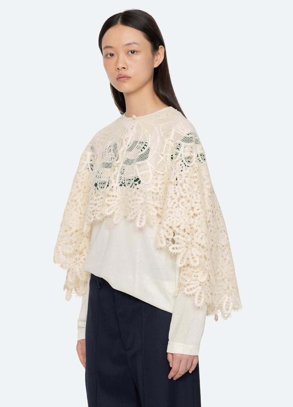 Sea New York Alina Cape - Cream