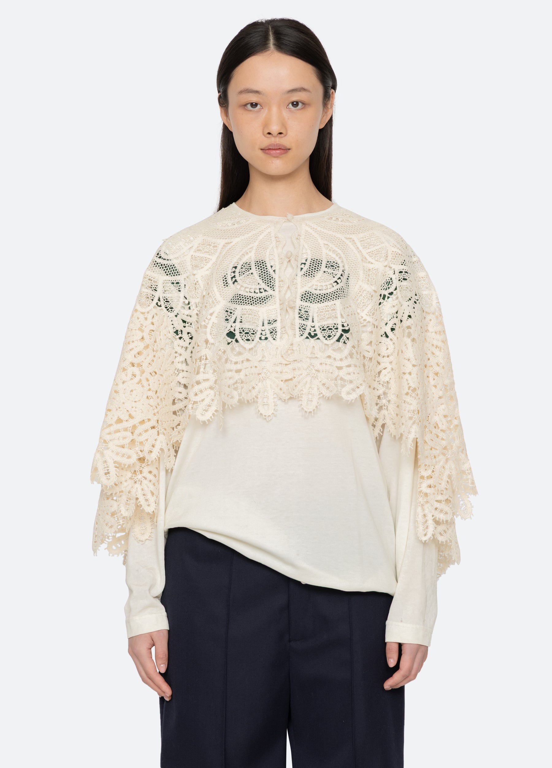 Sea New York Alina Cape - Cream