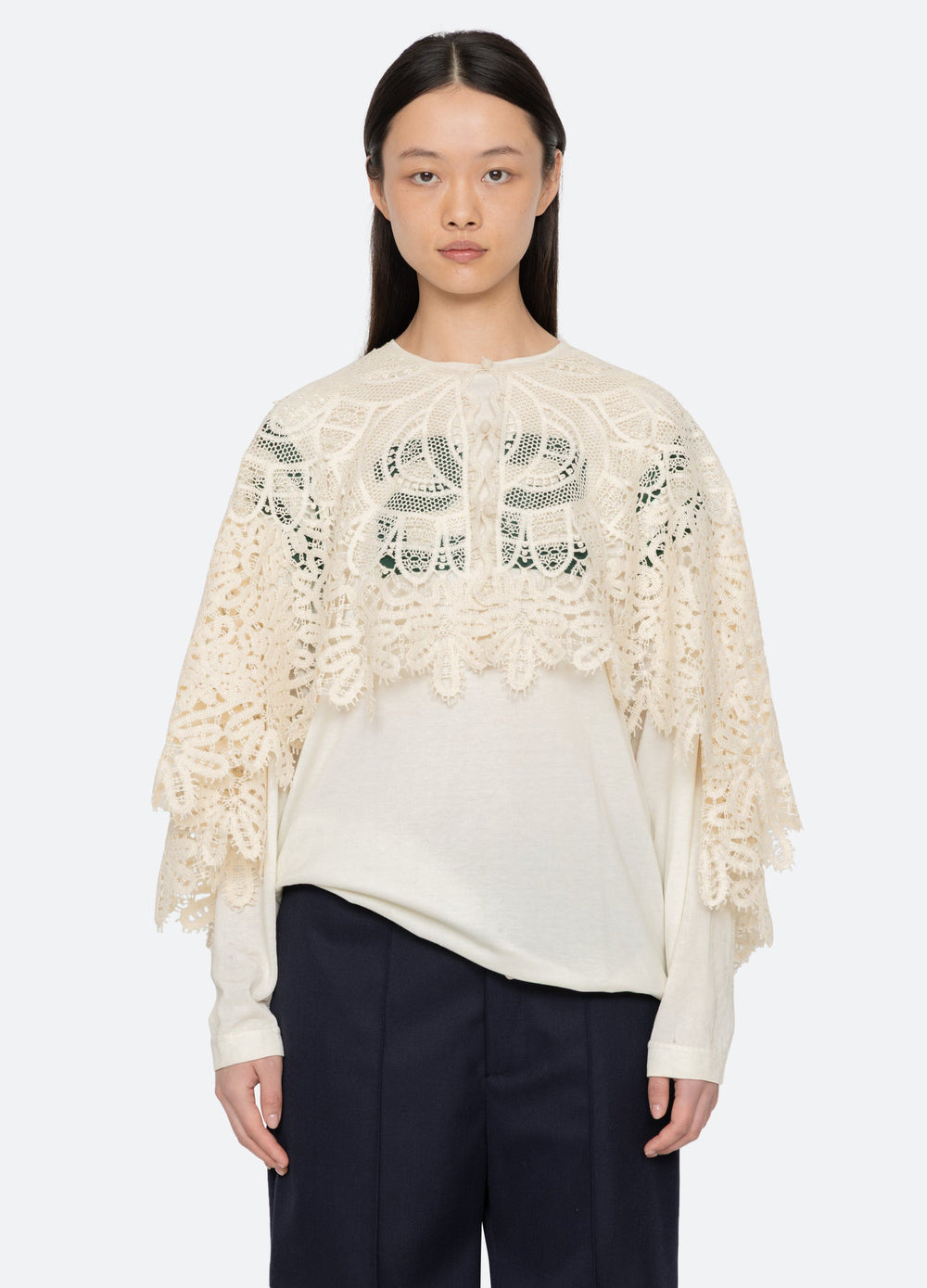 Sea New York Alina Cape - Cream