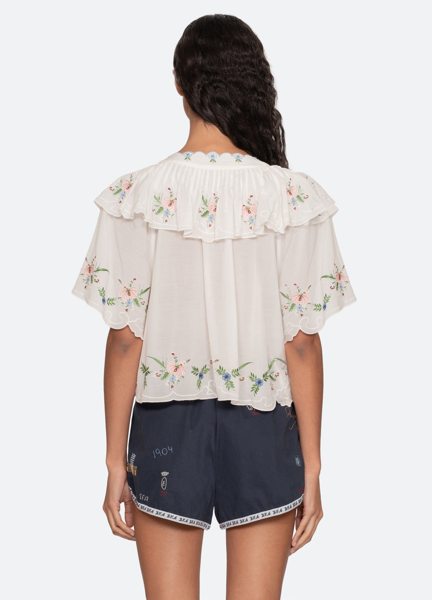 Sea New York Serafina S/S Top - Cream