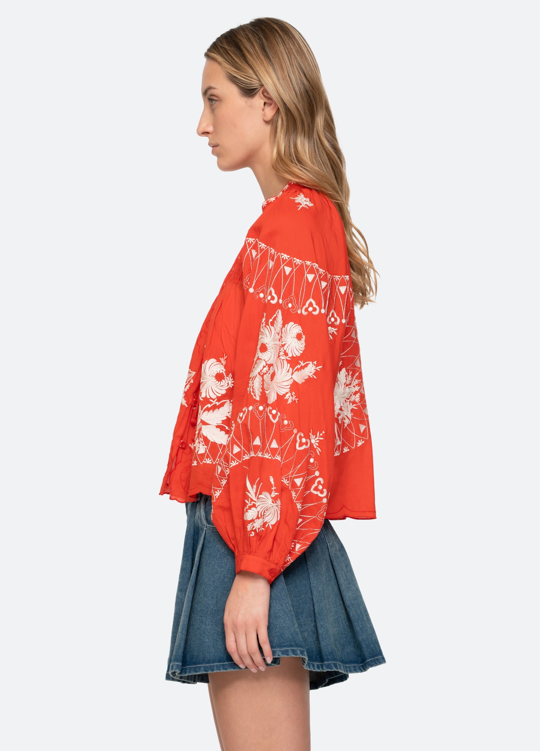 Sea New York Serafina Top - Cream