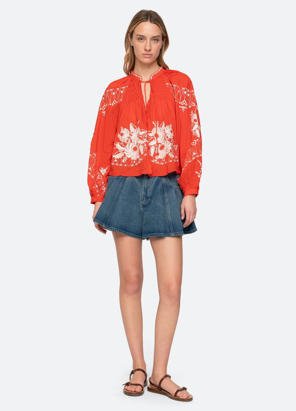 Sea New York Serafina Top - Cream