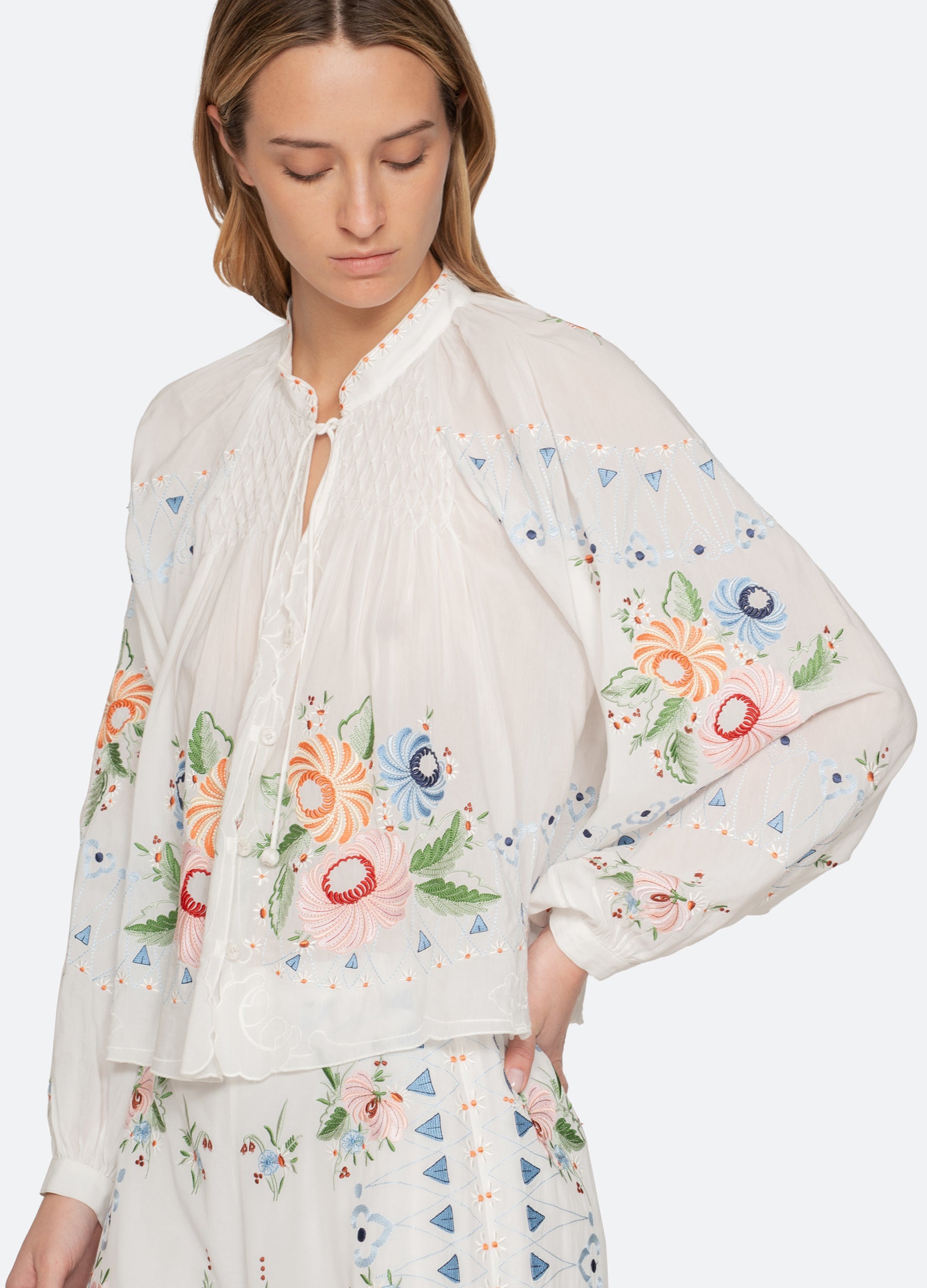 Sea New York Serafina Top - Cream