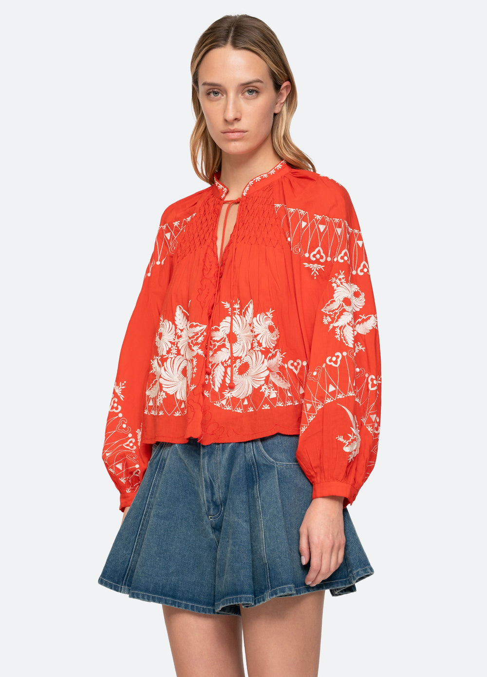 Sea New York Serafina Top - Cream